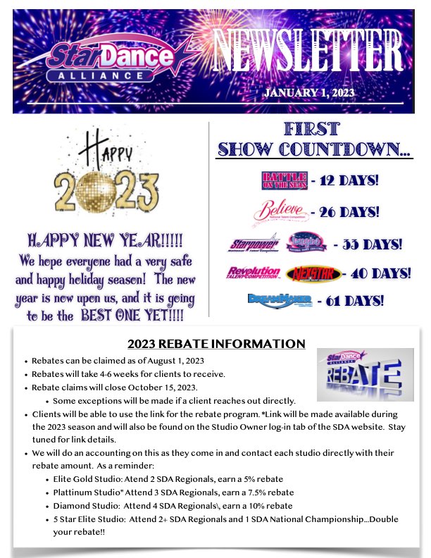 SDA Newsletter 1.2023