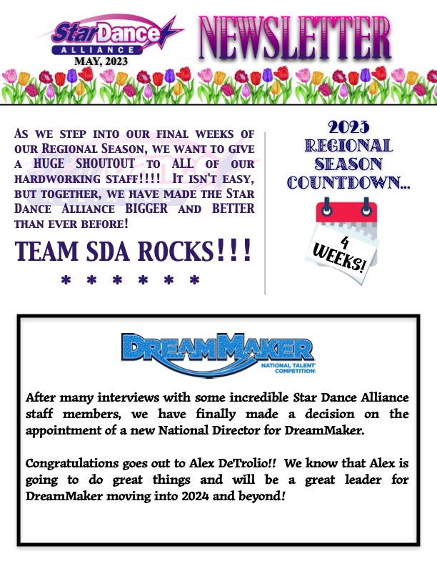 SDA Newsletter 5.2023